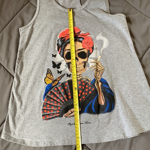 Day of the Dead tank top - Picture 6 of 7